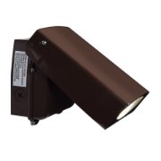 Foto para 30w Adapt SSL 80CRI LED Bronze Wet Location Ajustable Wall Pack 100-277V (OA HT 7.25) (CAN 4.75")