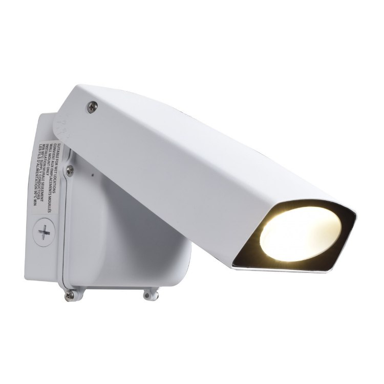 Foto para 30w Adapt SSL 80CRI LED White Wet Location Ajustable Wall Pack 100-277V (OA HT 7.25) (CAN 4.75")