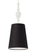 Foto para 19w Kiev 27k Satin Nickel E26 Medium Base A21 80cri TD-Kiev Large Pendant WH FR SN -LED927