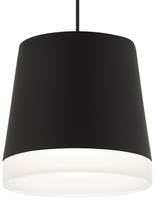 Picture of 75w Henrik 27k Black 90cri TD-Henrik Grande Pendant BK, bk, -LED927