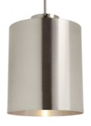 Picture of 18w Hutch 27k Stamped Metal Shade Brushed Aluminum 90cri TD-Hutch Pendant 25° BA -LEDLO927