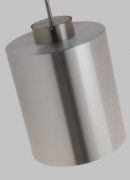 Picture of 18w Hutch 30k Stamped Metal Shade Brushed Aluminum 90cri TD-Hutch Pendant 25° BA -LEDLO930