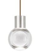 Foto para 15w 290lm Mina 22k Laser Etched Satin Nickel 90cri TD-Mina Pendant 11CLBNsn-LED922