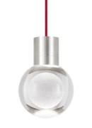 Foto para 15w 290lm Mina 22k Laser Etched Satin Nickel 90cri TD-Mina Pendant 11CLRDsn-LED922