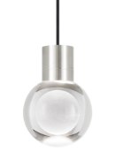 Foto para 15w 290lm Mina 22k Laser Etched Satin Nickel 90cri TD-Mina Pendant 1CLBKsn-LED922