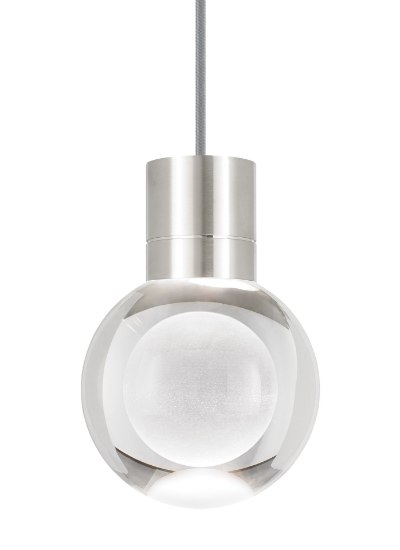 Foto para 15w 290lm Mina 22k Laser Etched Satin Nickel 90cri TD-Mina Pendant 1CLGYsn-LED922