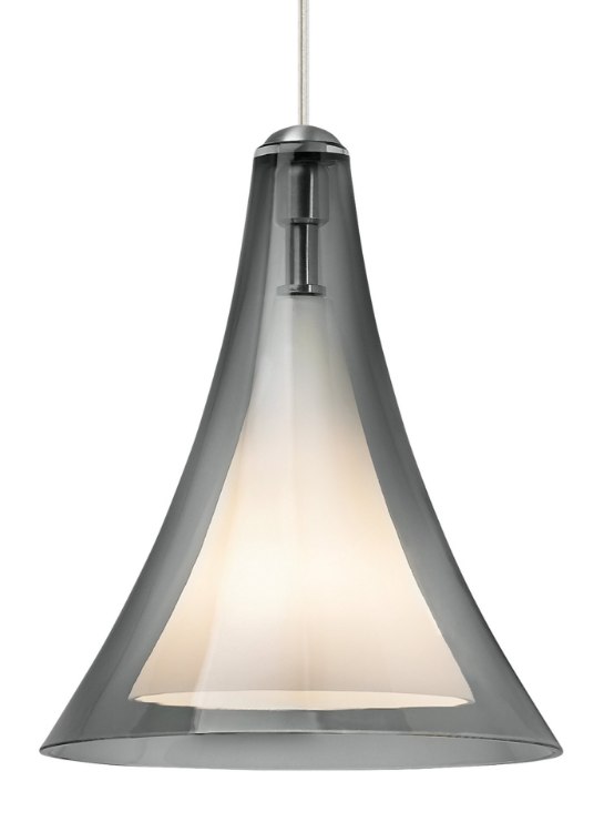 Foto para 40w Melrose White E11 Mini-Candelabra T3 TD-Melrose II Line-Voltage Pendant SMwh