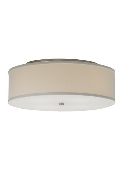 Picture of 36w 730lm Mulberry 30k Satin Nickel 80cri Mulberry Ceiling lg white sn-LED830-277