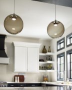 Foto para Palona Satin Nickel TD-Palona Pendant CL SN