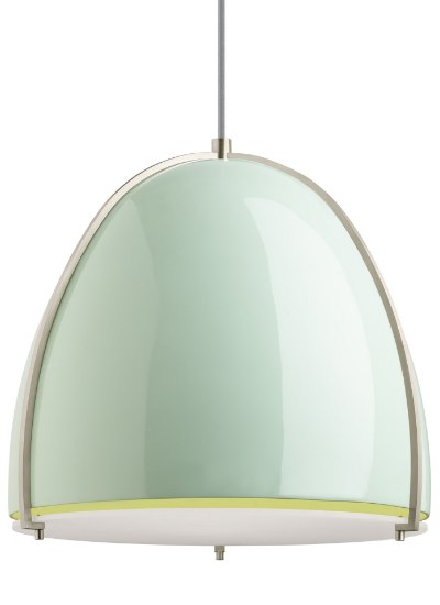 Foto para Paravo Fiberglass Mint/Satin Nickel TD-Paravo Pendant MT/SN