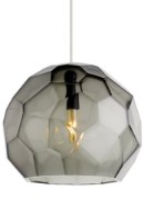 Foto para 2w 155lm Reece 22k Transparent Glass Black T6 T6 90cri TD-Reece Pendant SM BK-LED922