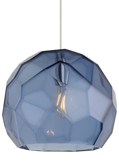 Foto para 2w Reece 22k Transparent Glass Black T6 T6 90cri TD-Reece Pendant SB BK-LED922