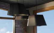 Foto para 20w Rhonan 27k 90cri TD-Rhonan Grande Pendant BK/BK-LED927