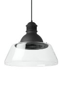 Foto para 15w Stratton Black TD-Stratton Pendant S, C, BK, -LED27-277