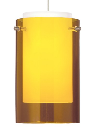 Picture of 75w Echo Satin Nickel TT-Echo Pend lg amber,sn