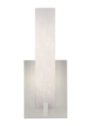 Foto para 80w Cosmo Satin Nickel WS-Cosmo Wall wht frit, sn