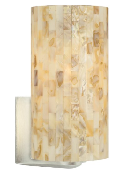 Picture of 60w Playa Satin Nickel WS-Playa Wall natural, sn