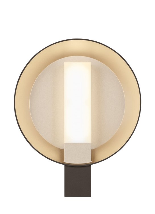 Foto para 6w Refuge 27k Metal & Acrylic Shade Charcoal/Satin Haze 90cri Refuge Round Wall SM HS -LED927