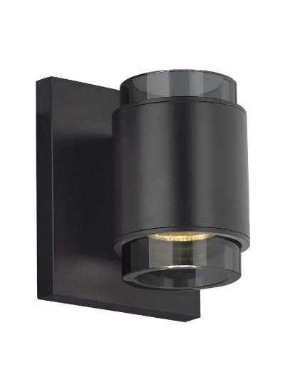 Foto para 9w Voto 30k Black 80cri Voto Wall Round SM, bk, -LED830