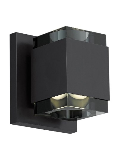 Foto para 9w Voto 30k Black 80cri Voto Wall Square SM, bk, -LED830-277