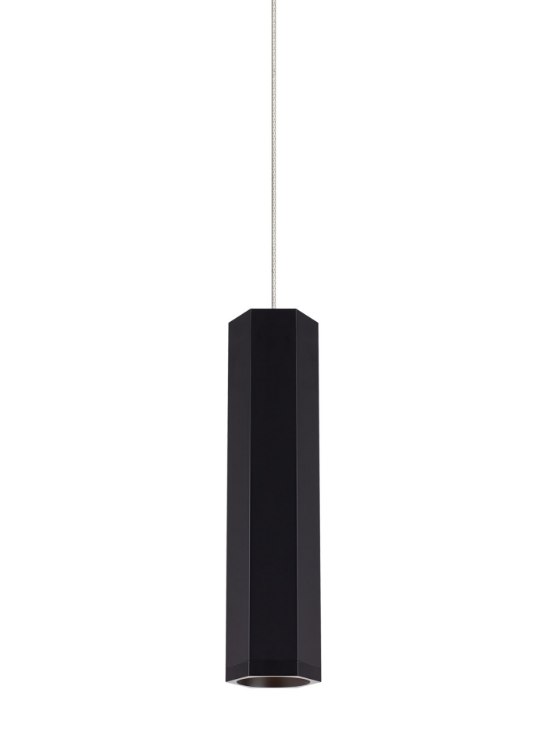 Picture of 50w Blok Matte Black/Satin Nickel FJ-Blok Pendant S BK/SN