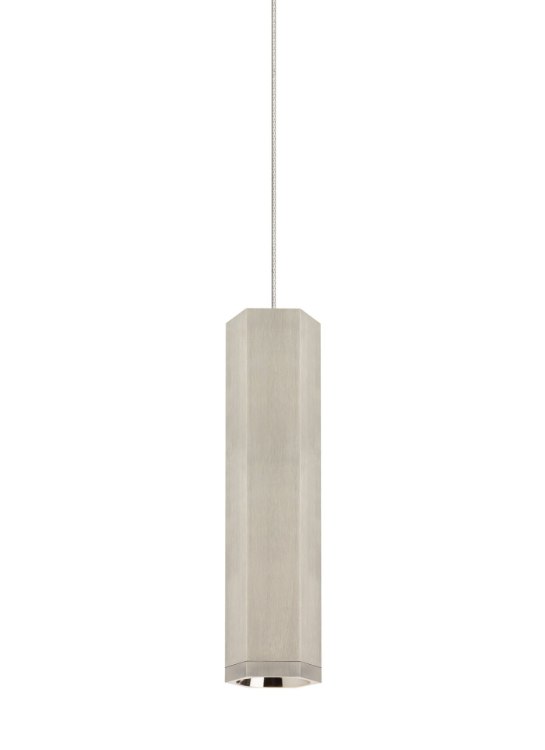 Foto para 8w Blok 30k Satin Nickel/Satin Nickel 90cri FJ-Blok Pendant S SN/SN-LED930