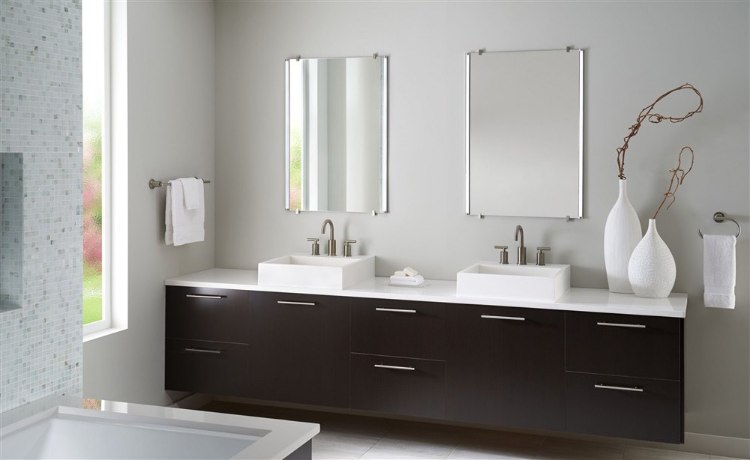 Foto para 36w Rae 35k Satin Nickel 80cri Rae Mirror Kit 600lm/ft-D, sn, -LED835, 277v