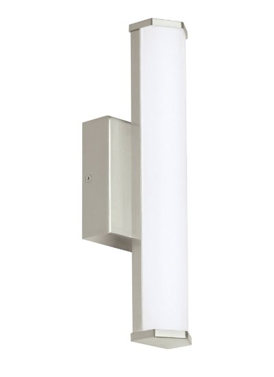 Picture of 10w Voss 27k Glass & Metal Shade Satin Nickel 90cri Voss 13 Bath 13INin SN -LED927