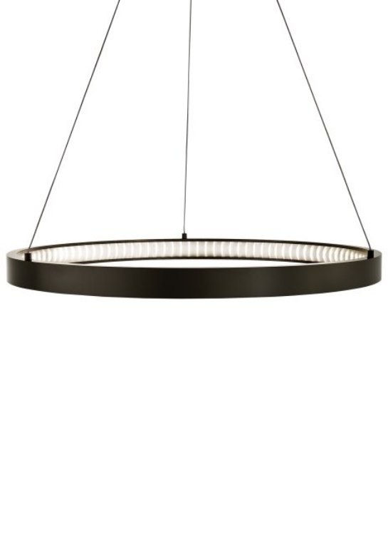 Foto para 28w Bodiam 30k Antique Bronze Integrated LED 80cri Bodiam Suspension 30IN, bz, -LED830