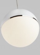 Foto para 12w Akova 27k Acrylic & Metal Shade Aged Brass 90cri FJ-Akova Pendant BK/AB ab-LED927