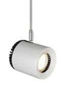 Foto para 12w 740lm Burk 30k White Ash/Satin Nickel 80cri FJ-Burk Head 8 30K20 3 sn