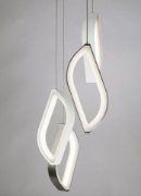 Picture of 6w Folium Satin Nickel FJ-Folium Pendant WH, sn, -LED