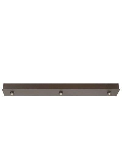 Foto para FreeJack Antique Bronze FJ-Linear canopy 3 port, bz 277/12