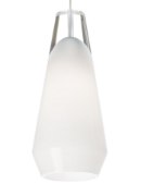 Foto para Lustra 30k Chrome 80cri FJ-Lustra Pendant White, ch, -LED