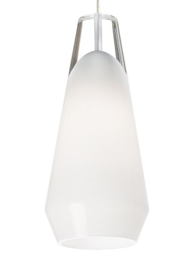 Picture of Lustra 30k Satin Nickel 80cri FJ-Lustra Pendant White, sn, -LED