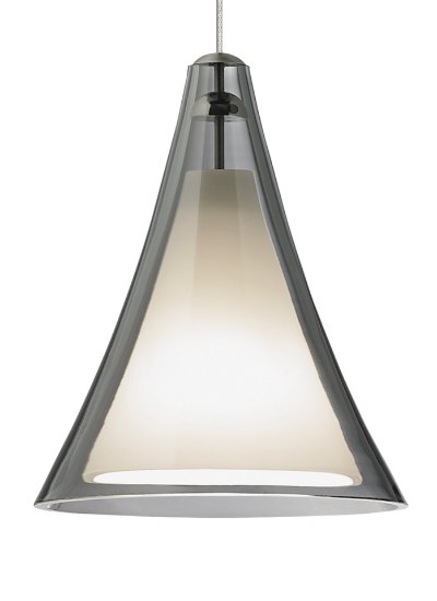 Foto para 8w 500lm Mini 30k Satin Nickel 80cri FJ-Mini Melrose II Pendant SMsn-LEDS830