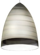 Foto para 8w Nebbia 30k Satin Nickel 80cri FJ-Nebbia Pendant Smoke, sn, -LED