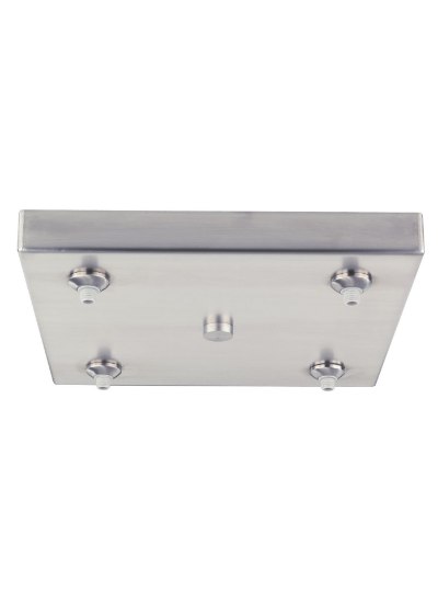 Foto para FreeJack Satin Nickel FJ-Sq cpy 4 port,sn 120/12 LED