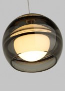 Foto para 8w Sedona 30k Transparent Glass Satin Nickel Bi-Pin GU5.3 90cri FJ-Sedona Low-Voltage Pendant CL SN-LEDS930