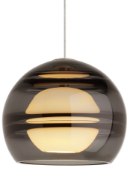 Foto para 35w Sedona Transparent Glass Satin Nickel Bi-Pin GU5.3 FJ-Sedona Low-Voltage Pendant SM SN