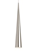 Foto para 50w Summit Satin Nickel FJ-Summit Grande Pendant Grande SN