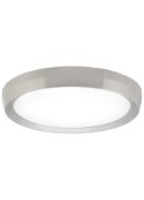 Picture of 22w 2008lm Bespin 30k Satin Nickel 90cri Bespin Flush Mount Ceiling LGsn-LED930