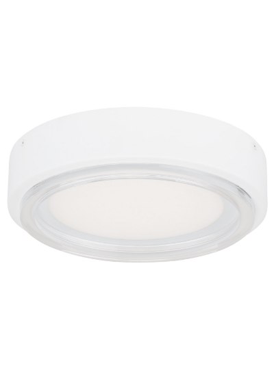 Picture of 60w Escher 27k Acrylic Diffuser White 90cri Escher Flush Mount Ceiling wh-LED927