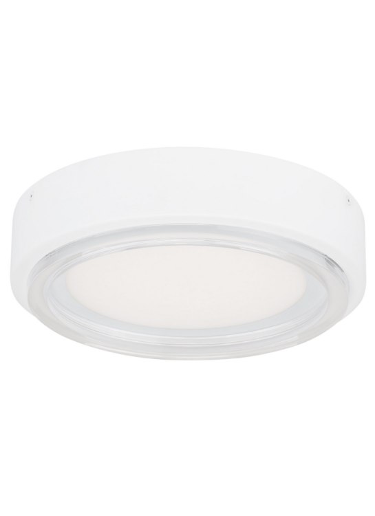 Foto para 60w Escher 27k Acrylic Diffuser White 90cri Escher Flush Mount Ceiling wh-LED927