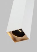 Foto para 19w Exo 27k Metal Shade Gold Haze 90cri Exo Flush 18IN 30° WH GD -LED927