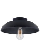 Picture of 3.5w Fett 22k Sand Casted Metal E26 Medium Base ST19 90cri Fett Flush Mount Ceiling ZC-LED922