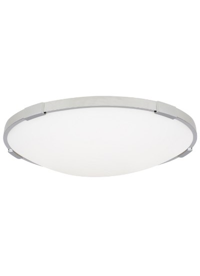 Foto para 33w Lance 30k Frosted Glass Diffuser Chrome 90cri Lance 18 Flush Mount 18IN CH -LED930