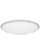 Foto para 45w Lance 27k Frosted Glass Diffuser Chrome 90cri Lance 24 Flush Mount 24IN CH -LED927