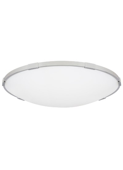 Foto para 45w Lance 27k Frosted Glass Diffuser Chrome 90cri Lance 24 Flush Mount 24IN CH -LED927