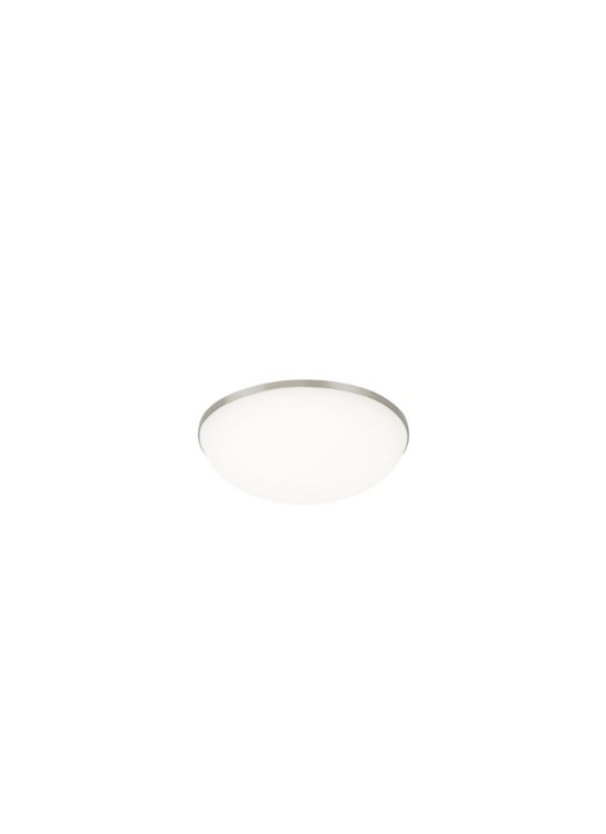 Foto para 50w Megan 30k Satin Nickel 90cri Megan Flush Mount Ceiling 18IN sn-LED930-277